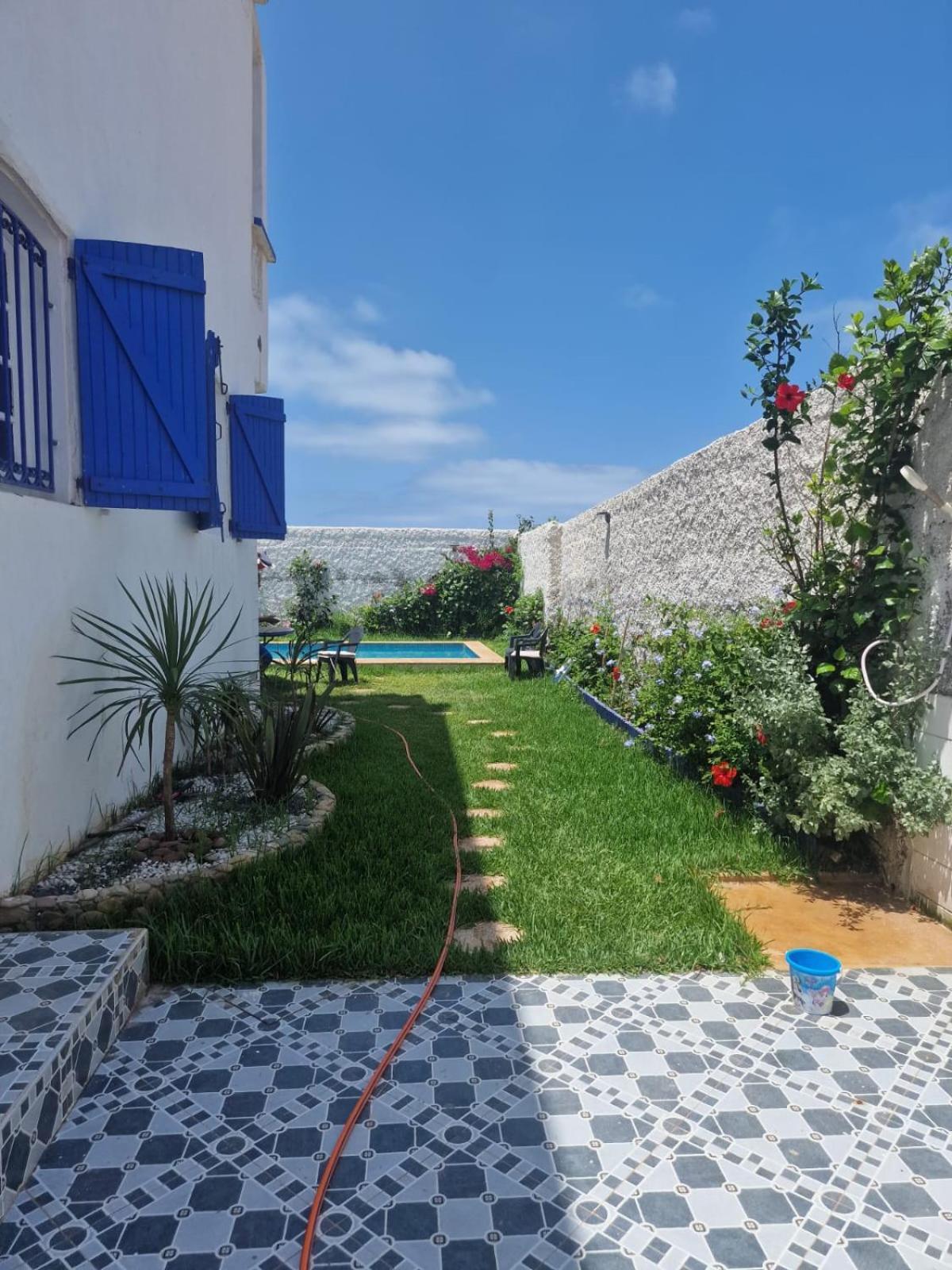 La Petite Villa Avec Piscine Pieds Dans L'Eau Sidi Rahal  Eksteriør billede